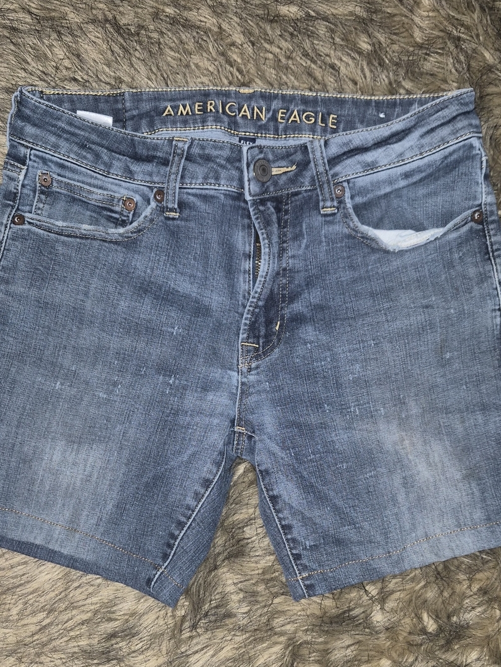 American Eagle Outfitters Men’s Blue Denim Jean Shorts